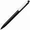 Ручка шариковая Rush, черная с логотипом в Белгороде заказать по выгодной цене в кибермаркете AvroraStore