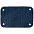 Лейбл кожаный Beta, S, синий с логотипом в Белгороде заказать по выгодной цене в кибермаркете AvroraStore