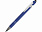Ручка металлическая soft-touch шариковая со стилусом Sway, фиолетовый/серебристый с логотипом в Белгороде заказать по выгодной цене в кибермаркете AvroraStore