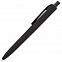 Ручка шариковая Prodir DS8 PRR-Т Soft Touch, черная с логотипом в Белгороде заказать по выгодной цене в кибермаркете AvroraStore