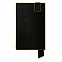 Бизнес-блокнот "Trendi", 130*210 мм, черно-желтый, мягкая обложка, в линейку с логотипом в Белгороде заказать по выгодной цене в кибермаркете AvroraStore