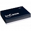 Портмоне inCase, серый с синим с логотипом в Белгороде заказать по выгодной цене в кибермаркете AvroraStore