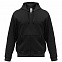 Толстовка мужская Hooded Full Zip черная с логотипом в Белгороде заказать по выгодной цене в кибермаркете AvroraStore