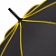 Зонт-трость Seam, желтый с логотипом в Белгороде заказать по выгодной цене в кибермаркете AvroraStore