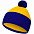Шапка Snappy, бирюзовая с синим с логотипом в Белгороде заказать по выгодной цене в кибермаркете AvroraStore