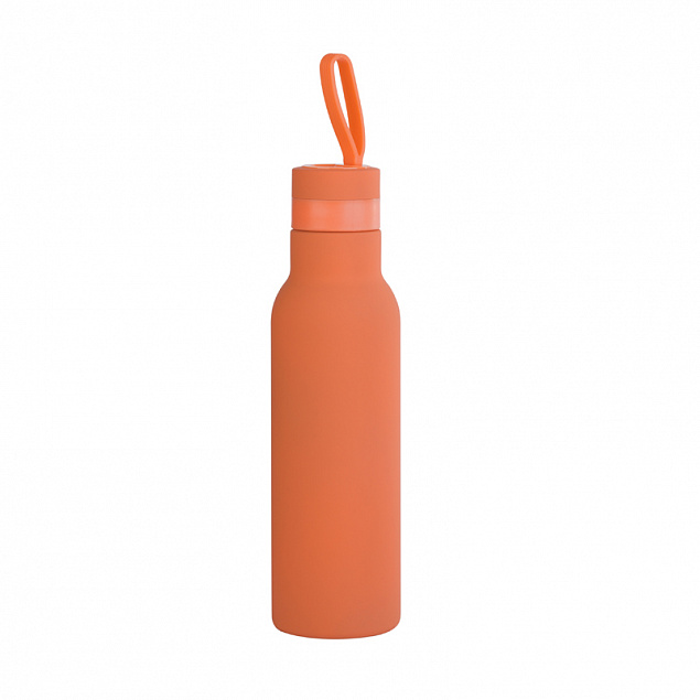 Бутылка для воды "Фитнес", покрытие soft touch, 0,7 л. с логотипом в Белгороде заказать по выгодной цене в кибермаркете AvroraStore