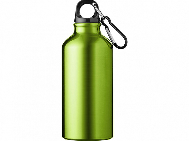 Бутылка для воды с карабином «Oregon», 400 мл с логотипом в Белгороде заказать по выгодной цене в кибермаркете AvroraStore