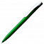 Ручка шариковая Pin Silver, зеленая с логотипом в Белгороде заказать по выгодной цене в кибермаркете AvroraStore