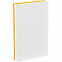 Ежедневник Duplex, недатированный, белый с желтым с логотипом в Белгороде заказать по выгодной цене в кибермаркете AvroraStore