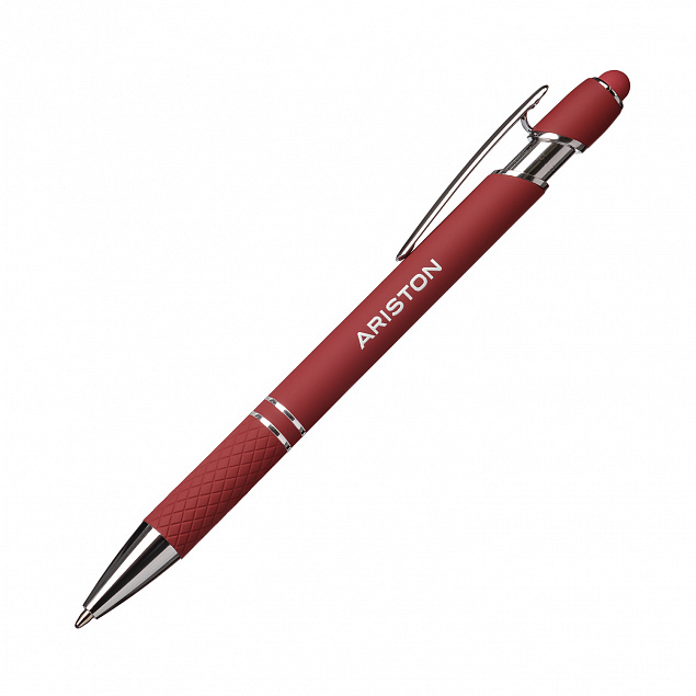 Шариковая ручка Comet, красная с логотипом в Белгороде заказать по выгодной цене в кибермаркете AvroraStore