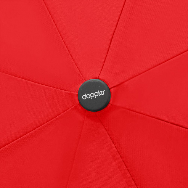 Зонт складной Fiber Magic, красный с логотипом в Белгороде заказать по выгодной цене в кибермаркете AvroraStore