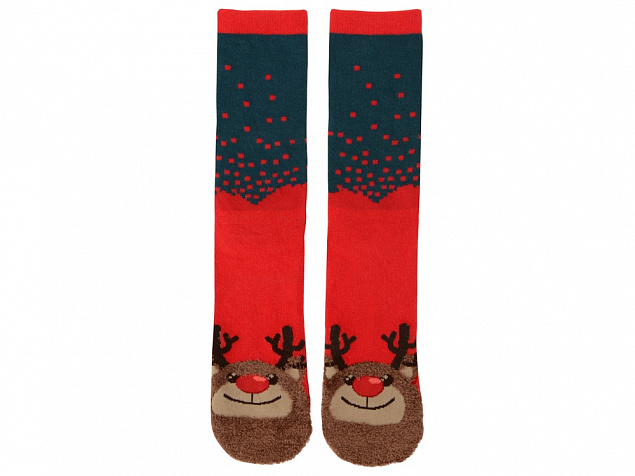 Набор носков с рождественской символикой, 2 пары с логотипом в Белгороде заказать по выгодной цене в кибермаркете AvroraStore