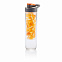 Бутылка для воды Tritan с контейнером для фруктов, 800 мл, оранжевый с логотипом в Белгороде заказать по выгодной цене в кибермаркете AvroraStore