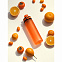 Бутылка для воды Flip, оранжевая с логотипом в Белгороде заказать по выгодной цене в кибермаркете AvroraStore