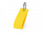 Брелок Войлочный, желтый с логотипом в Белгороде заказать по выгодной цене в кибермаркете AvroraStore
