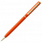 Ручка шариковая Hotel Gold, ver.2, оранжевая с логотипом в Белгороде заказать по выгодной цене в кибермаркете AvroraStore