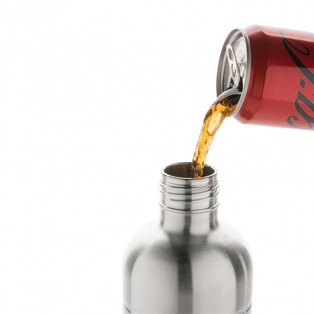 Бутылка для газированных напитков Soda из переработанной нержавеющей стали RCS, 800 мл с логотипом в Белгороде заказать по выгодной цене в кибермаркете AvroraStore