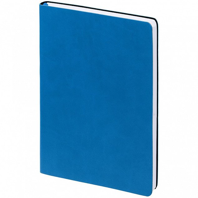 Ежедневник Romano, недатированный, ярко-синий с логотипом в Белгороде заказать по выгодной цене в кибермаркете AvroraStore