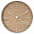 Часы настенные Kudo, беленый дуб с логотипом в Белгороде заказать по выгодной цене в кибермаркете AvroraStore