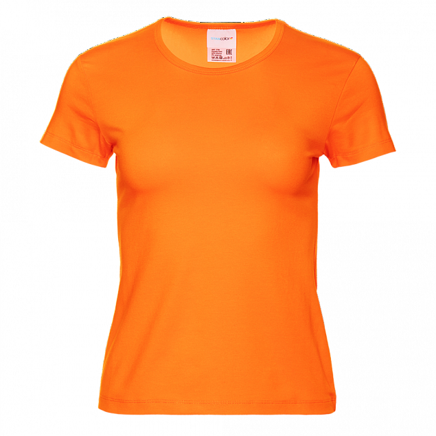 Футболка StanSlimWomen Оранжевый с логотипом в Белгороде заказать по выгодной цене в кибермаркете AvroraStore