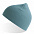 Шапка детская KID YALA, вязанная, 100%  органический хлопок, голубой с логотипом в Белгороде заказать по выгодной цене в кибермаркете AvroraStore