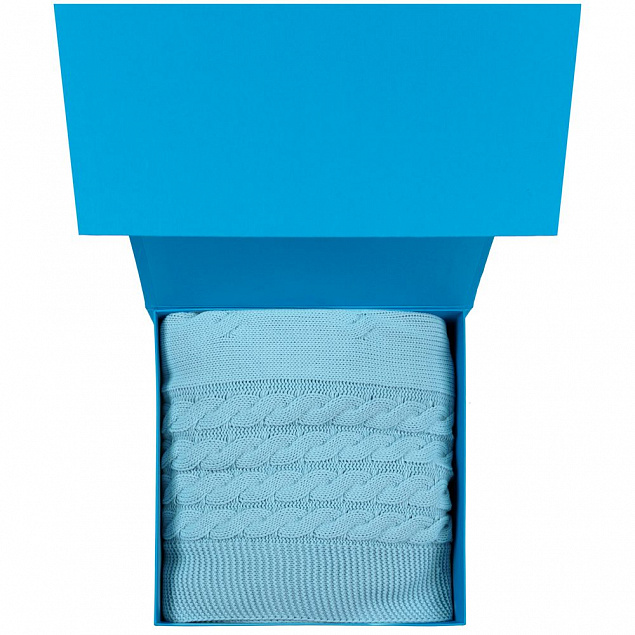 Коробка Amaze, голубая с логотипом в Белгороде заказать по выгодной цене в кибермаркете AvroraStore