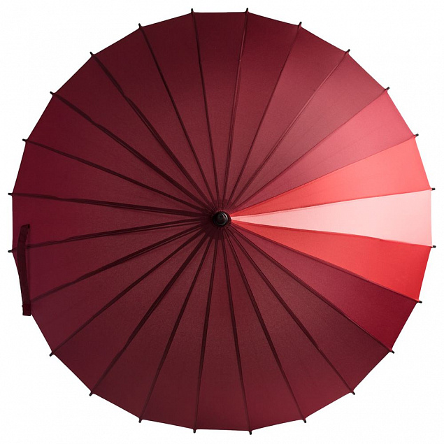 Зонт-трость «Спектр»,красный с логотипом в Белгороде заказать по выгодной цене в кибермаркете AvroraStore