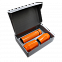 Набор Hot Box E2 grey (оранжевый) с логотипом в Белгороде заказать по выгодной цене в кибермаркете AvroraStore