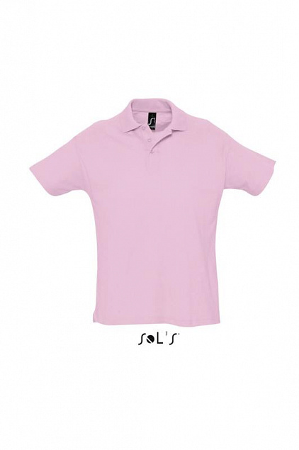 Джемпер (рубашка-поло) SUMMER II мужская,Розовый L с логотипом в Белгороде заказать по выгодной цене в кибермаркете AvroraStore