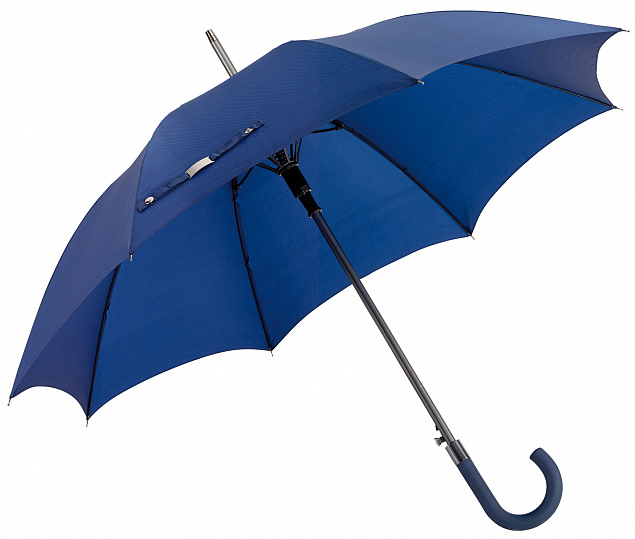 Зонт автоматический JUBILEE, темно-синий с логотипом в Белгороде заказать по выгодной цене в кибермаркете AvroraStore