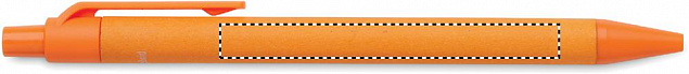Ручка картон/пластик кукурузн с логотипом в Белгороде заказать по выгодной цене в кибермаркете AvroraStore