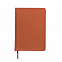 Ежедневник недатированный Campbell, А5,  оранжевый, белый блок с логотипом в Белгороде заказать по выгодной цене в кибермаркете AvroraStore