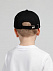 Бейсболка детская Capture Kids, черная с логотипом в Белгороде заказать по выгодной цене в кибермаркете AvroraStore