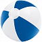 Надувной пляжный мяч Cruise, синий с белым с логотипом в Белгороде заказать по выгодной цене в кибермаркете AvroraStore