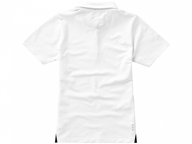 Рубашка поло Markham женская, белый/антрацит с логотипом в Белгороде заказать по выгодной цене в кибермаркете AvroraStore