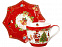 Чайная пара «Санта Клаус» с логотипом в Белгороде заказать по выгодной цене в кибермаркете AvroraStore