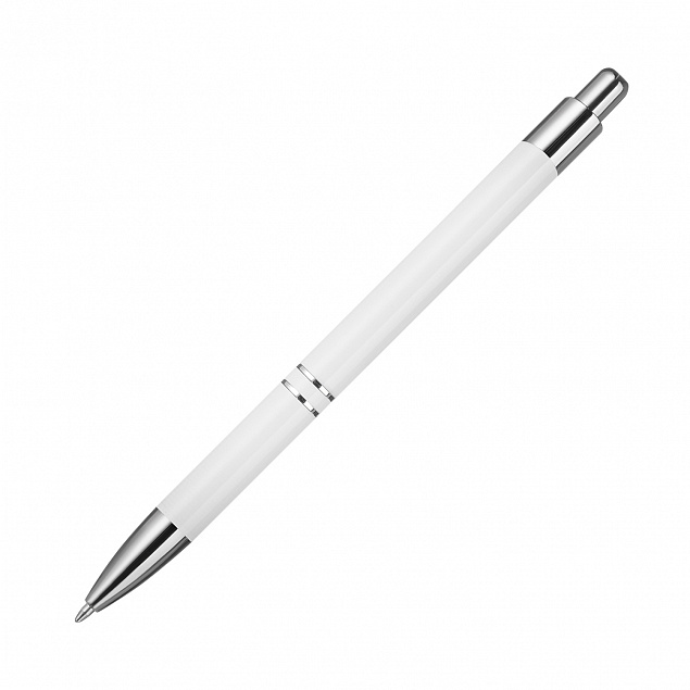 Шариковая ручка Portobello PROMO, белая с логотипом в Белгороде заказать по выгодной цене в кибермаркете AvroraStore