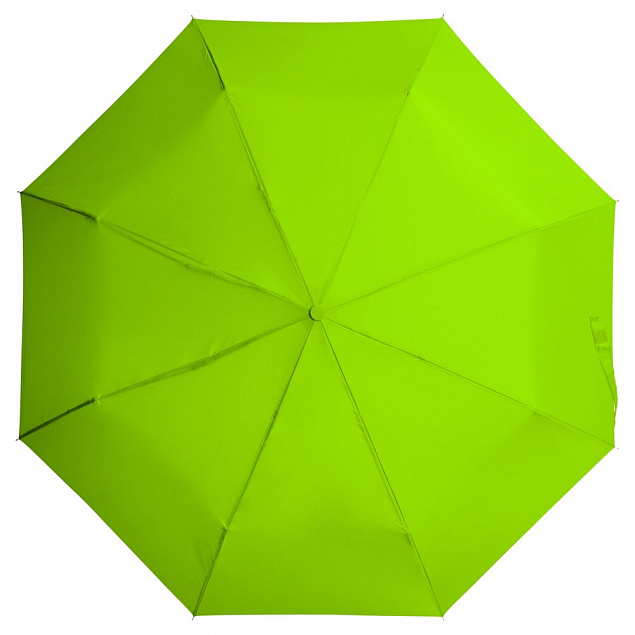 Зонт складной Basic, зеленое яблоко с логотипом в Белгороде заказать по выгодной цене в кибермаркете AvroraStore