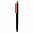 Черная ручка X3 Smooth Touch, красный с логотипом в Белгороде заказать по выгодной цене в кибермаркете AvroraStore