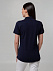 Рубашка поло женская Virma Stretch Lady, темно-синяя с логотипом в Белгороде заказать по выгодной цене в кибермаркете AvroraStore
