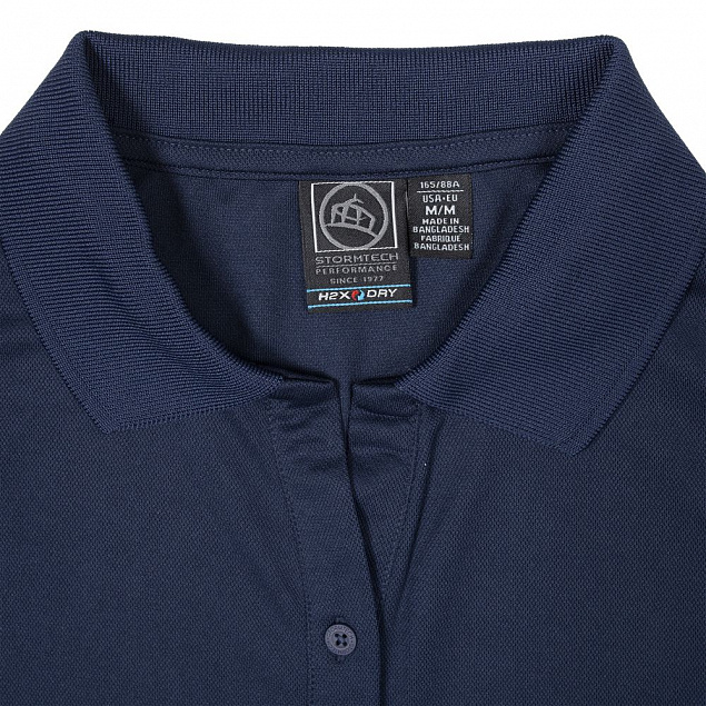 Рубашка поло женская Eclipse H2X-Dry, синяя с логотипом в Белгороде заказать по выгодной цене в кибермаркете AvroraStore