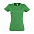 Футболка женская IMPERIAL WOMEN XL тёмно-зелёный 100% хлопок 190г/м2 с логотипом в Белгороде заказать по выгодной цене в кибермаркете AvroraStore