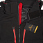Куртка софтшелл мужская Patrol, черная с синим с логотипом в Белгороде заказать по выгодной цене в кибермаркете AvroraStore