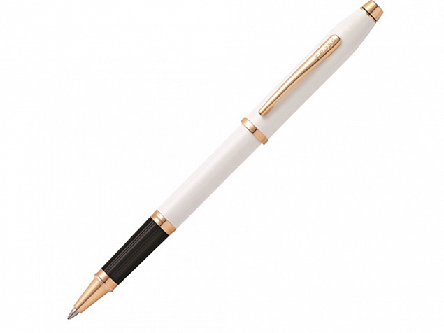 Ручка-роллер Selectip Cross Century II Pearlescent White Lacquer с логотипом в Белгороде заказать по выгодной цене в кибермаркете AvroraStore