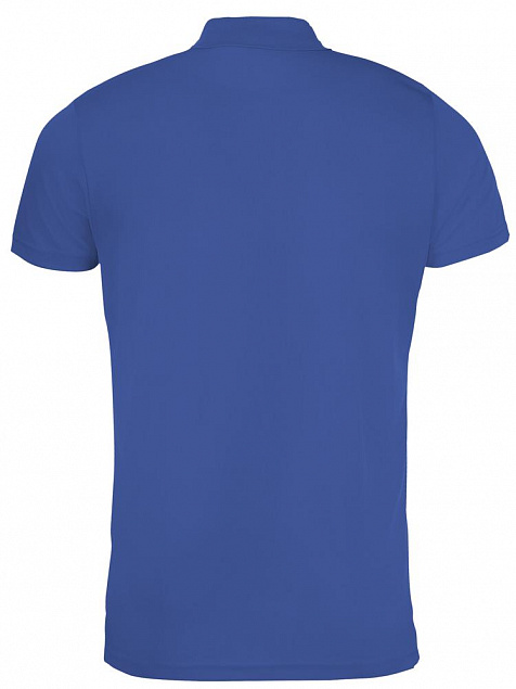 Рубашка поло мужская PERFORMER MEN 180 ярко-синяя с логотипом в Белгороде заказать по выгодной цене в кибермаркете AvroraStore