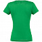 Футболка женская MISS 150, ярко-зеленая с логотипом в Белгороде заказать по выгодной цене в кибермаркете AvroraStore