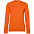 Свитшот женский Set In, светло-оранжевый с логотипом в Белгороде заказать по выгодной цене в кибермаркете AvroraStore
