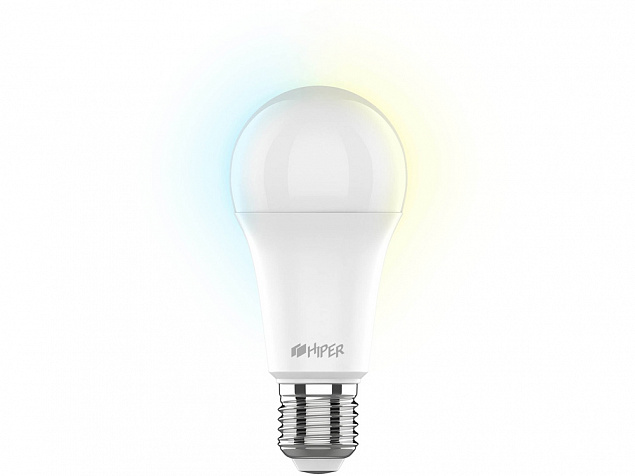 Умная лампочка HIPER IoT A61 White с логотипом в Белгороде заказать по выгодной цене в кибермаркете AvroraStore