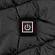 Жилет с подогревом Thermalli Valmorel, черный с логотипом в Белгороде заказать по выгодной цене в кибермаркете AvroraStore