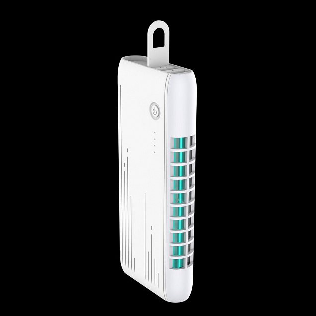Внешний аккумулятор, Uno, 6000mah c встроенной УФ лампой, белый с логотипом в Белгороде заказать по выгодной цене в кибермаркете AvroraStore